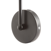 Бра "Крокус" Е27 40Вт черный 20х29х23см Бра "Крокус" Е27 40Вт черный 20х29х23см