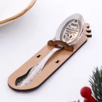 Ложка чайная с гравировкой &laquo;Любителю капусты 2023&raquo;, h=14 см