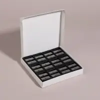 Точилка косметическая, двойная, чёрная