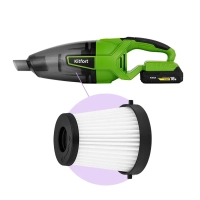 Беспроводной ручной пылесос КТ-5294 - 120 Вт