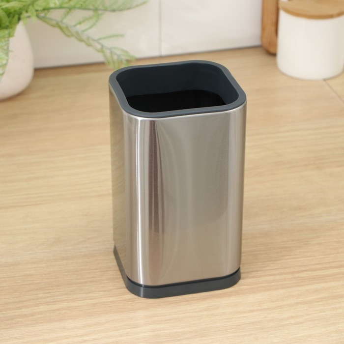 Подставка для кухонных принадлежностей Magistro &laquo;Металлик&raquo;, 16,8&times;10 см