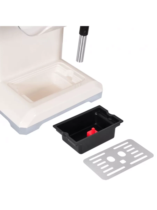 Кофеварка рожковая HEM-5300 850Вт бежевый