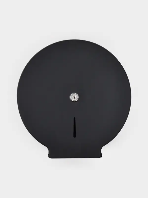 Диспенсер для туалетной бумаги St&ouml;lz, втулка 6 см, нержавеющая сталь, чёрный