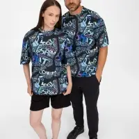 Футболка из бифлекса Morfiss с полной запечаткой на заказ, размер XL/XXL