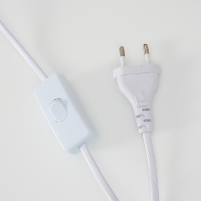 Лампа настольная "Престиж" 1х40Вт Е27 белый 13х12х24см