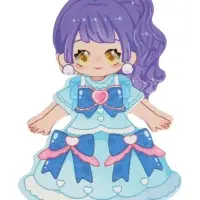 Магнитный набор "Модница" блестящий