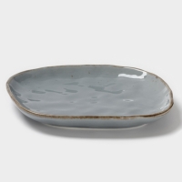 Блюдо сервировочное Magistro "Alpine Frost" 23см 23х21х2,5 цвет синий