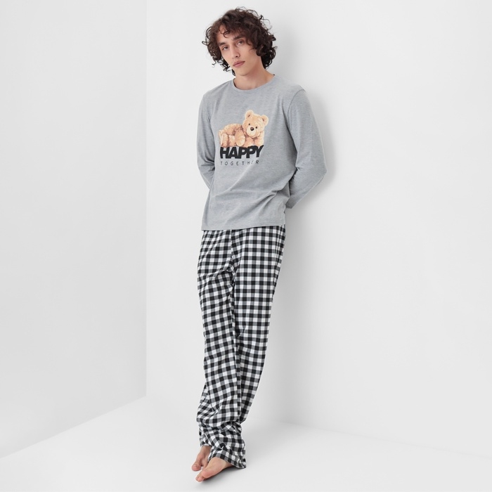 Пижама мужская KAFTAN Happy together размер 56