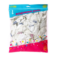 Воздушный шар латексный 12" &laquo;Хвалебные&raquo;100 шт., МИКС