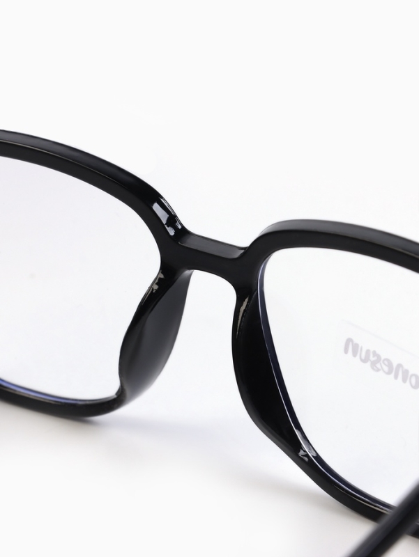 Очки для компьютера, антибликовые, 5.1 х 4 см, ширина 14.4 см, дужка 13.8 см, черная оправа   107958