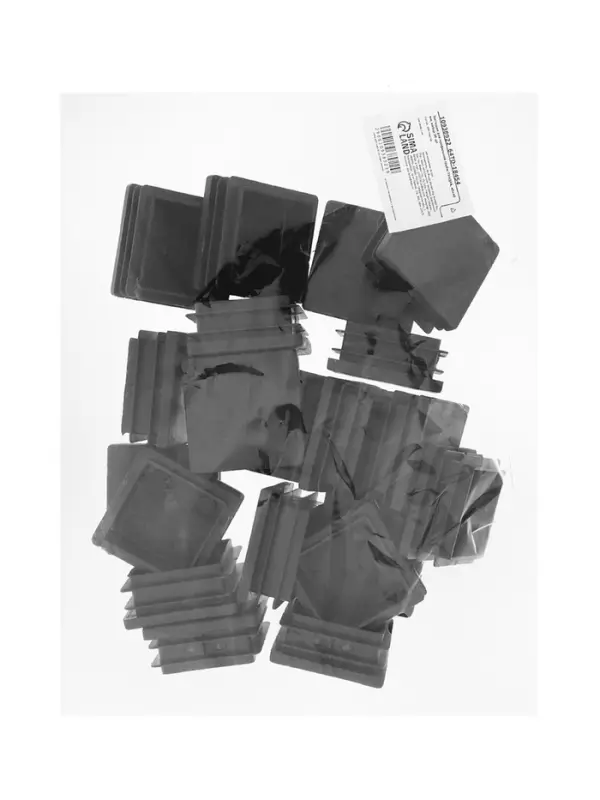 Заглушка для профильной трубы ТУНДРА, 40х40 мм, набор 20 шт