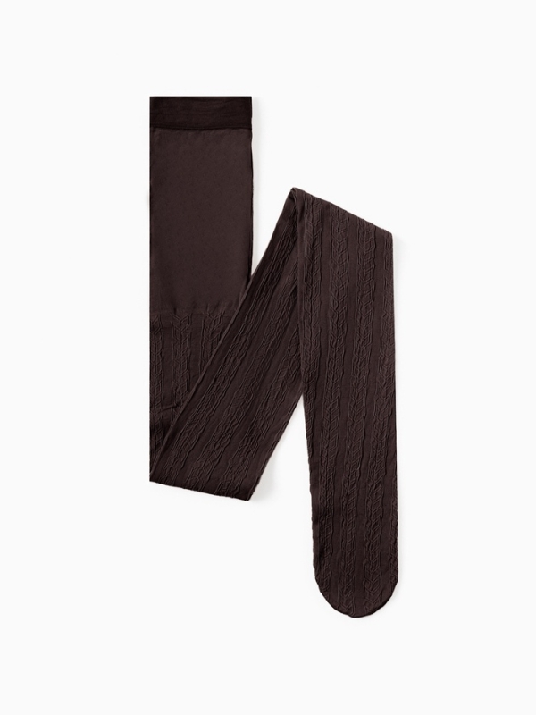 Женские колготки MINAKU 100 ден, цвет темно-коричневый, размер 4/L