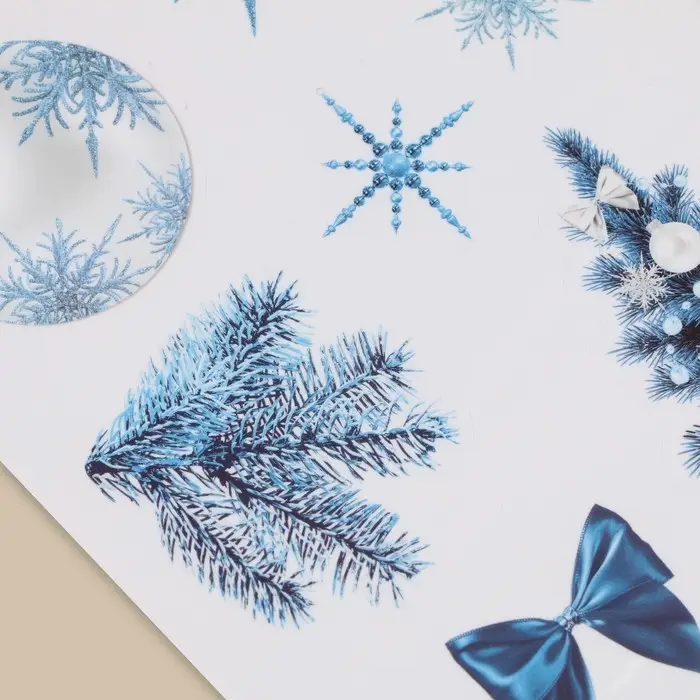 Наклейки интерьерные новогодние &laquo;С Новым годом&raquo;, 21 х 29.7 см