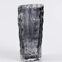 Ваза &laquo;Фонс&raquo;, 24&times;14.5 см, стекло, чёрная