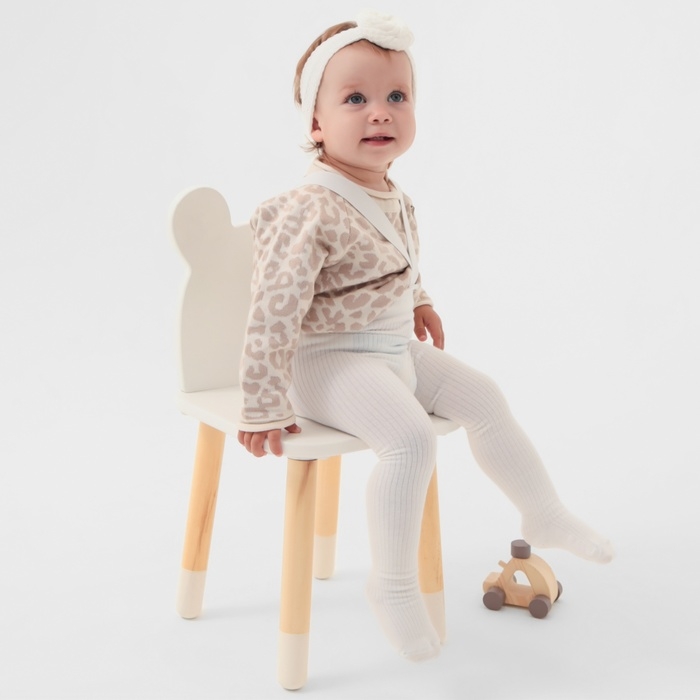 Колготки на подтяжках Крошка Я 74-80 см, белый Колготки на подтяжках Крошка Я 74-80 см, белый