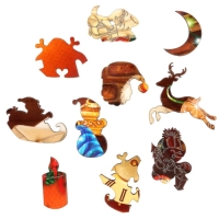 Новогодний пазл фигурный «Новый год! Письмо Деду Морозу» Новогодний пазл фигурный «Новый год! Письмо Деду Морозу»