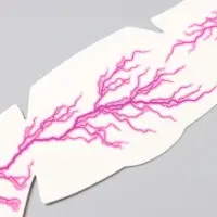 Переводная тату на тело цветная &laquo;Веснушки. Молнии&raquo;, 16&times;5 см