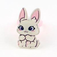 Кольцо крутящиеся детское  "Самой милой", зайка