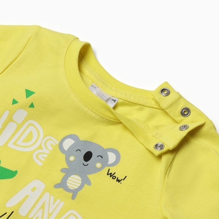 Лонгслив детский, цвет жёлтый, рост 74 см Лонгслив детский, цвет жёлтый, рост 74 см