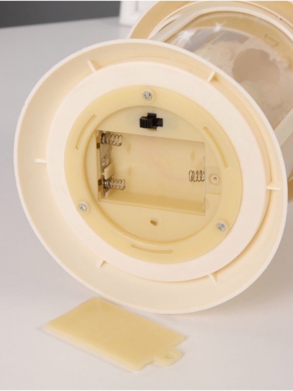 Светодиодная свеча в подсвечнике RISALUX «Свечи в звездах», LED-ночник, 1.5 Вт, 3×ААА, 12×12×23 см Светодиодная свеча в подсвечнике RISALUX «Свечи в звездах», LED-ночник, 1.5 Вт, 3×ААА, 12×12×23 см