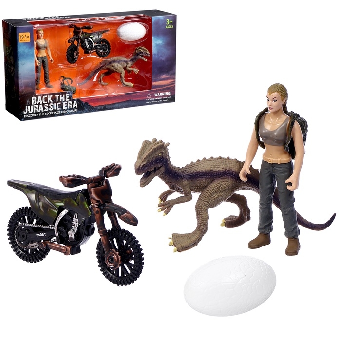 Набор фигурок Набор фигурок "Прогулка с динозаврами", 5 предметов, МИКС