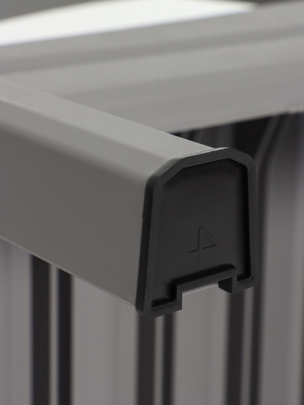 Набор садовой мебели "Евпатория" 4 предмета: 2 кресла, стол, диван 2-х местный, цвет серый