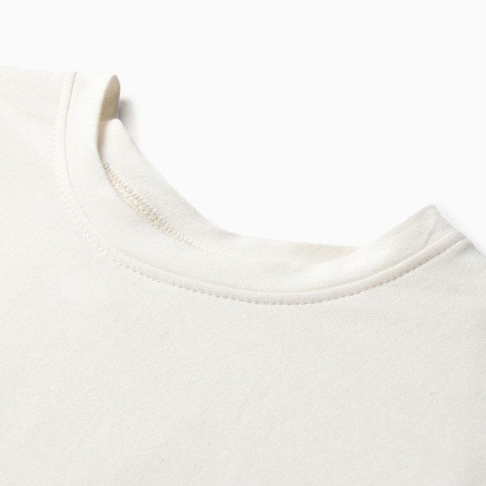 Комплект (футболка, шорты) женский MINAKU: Casual Collection цвет экрю, р-р 50 Комплект (футболка, шорты) женский MINAKU: Casual Collection цвет экрю, р-р 50