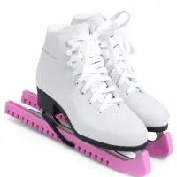 Чехлы для коньков универсальные Winter Star, цвет розовый