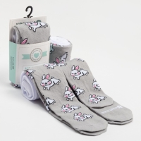 Колготки Крошка Я "Зайка", серый, рост 68-74 см Колготки Крошка Я "Зайка", серый, рост 68-74 см