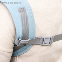 Рюкзак-кенгуру, хипсит для малыша &laquo;Животные&raquo;, цвет голубой