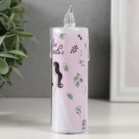 Ночник "Свеча" (Свадьба)  3хLR1130 3,8х3,8х12см