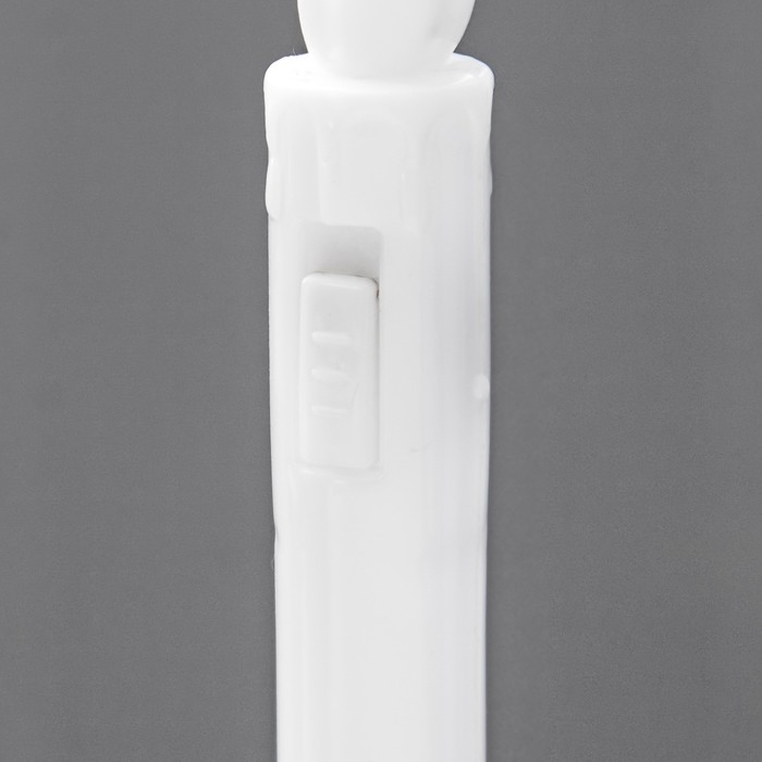 Ночник Ночник "Свеча" LED от батареек 3хLR44 золото 3,6х3,6х13 см