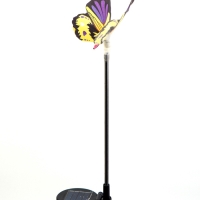 Штекер с подсветкой "Бабочка Адриа" синяя, 12х70см Штекер с подсветкой "Бабочка Адриа" синяя, 12х70см