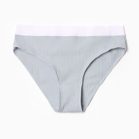 Трусы слипы MINAKU рубчик размер 40-42, цвет серый Трусы слипы MINAKU рубчик размер 40-42, цвет серый