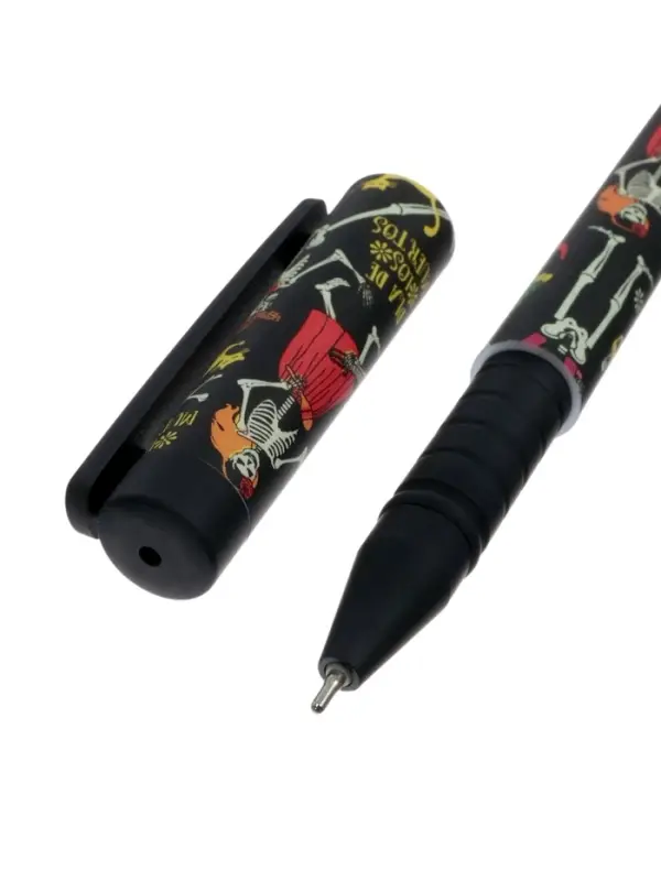 Ручка шариковая, 0.38 мм, стержень синий, игольчатый пишущий узел