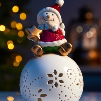Светодиодная фигура "Снеговик на шаре" 13.2х8.8х8.8, 1 LED, LR44x3(в компл.), Т/БЕЛЫЙ Светодиодная фигура "Снеговик на шаре" 13.2х8.8х8.8, 1 LED, LR44x3(в компл.), Т/БЕЛЫЙ