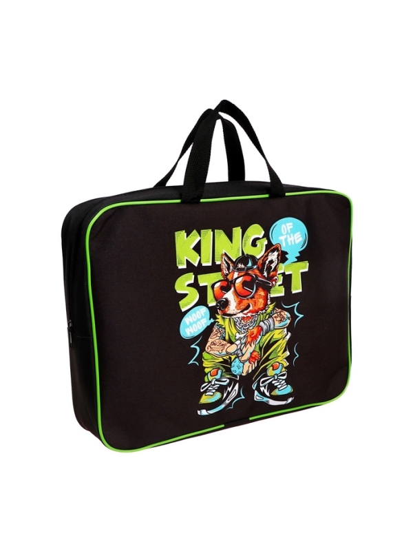 Папка с ручками текстильная А4, 360&times;245&times;70 мм, Calligrata TOP &laquo;На стиле&raquo;