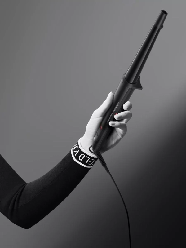 Конусная плойка для волос Karl Lagerfeld CF324LF0, черная