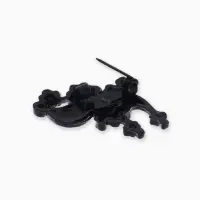 Брошь &laquo;Собачка&raquo; пудель, цвет МИКС в чёрном металле (неделимая фасовка 12 шт., цена за шт.)