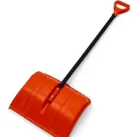 Лопата 500 х 375 мм, пластик, металлический черенок, оцинкованная планка Вьюга №2 Премиум