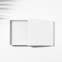 Коробочка подарочная под набор &laquo;Минимал, 9&times;9 см, цвет белый (размер полезной части 8,5&times;8,5 см)