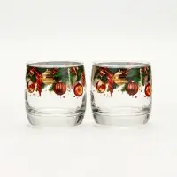 Стаканы &laquo;Новогодний&raquo;, 310 мл, подарочный набор 4 шт.