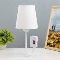 Бра "Дженна" Е27 5Вт белый 14х33 см Бра "Дженна" Е27 5Вт белый 14х33 см