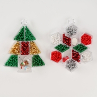 Набор для творчества &laquo;Новогоднее украшение из бусин&raquo;, виды МИКС