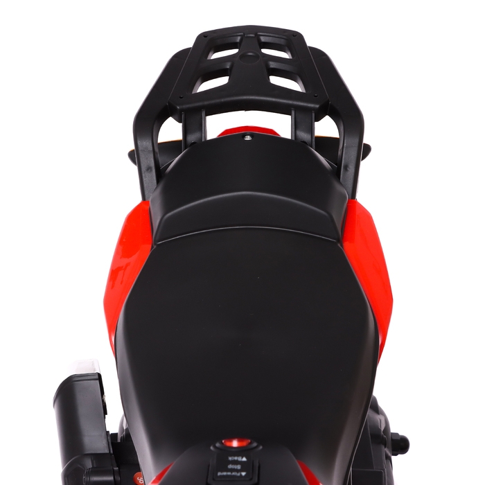 Мотоцикл &laquo;Эндуро&raquo;, 2 мотора, цвет красный