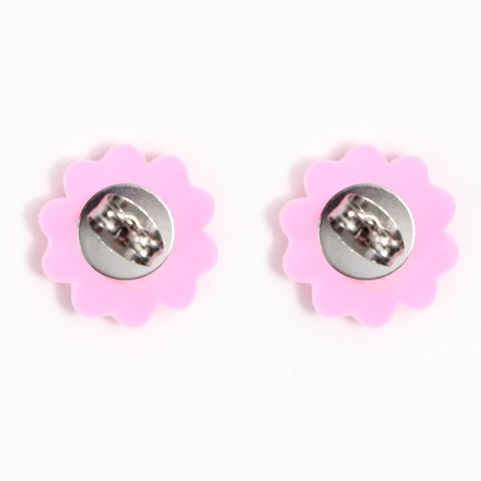 Серьги гвоздики &laquo;Самой милой&raquo; 6 х 6,5 см