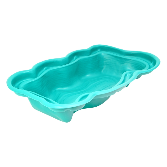 Пруд садовый пластиковый 1300 л, зелёный