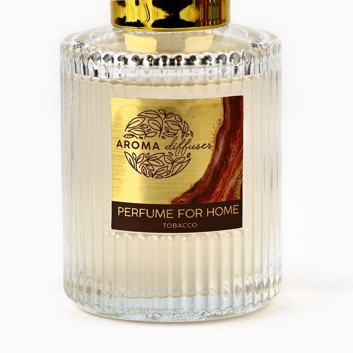 Диффузор ароматический палочки, ароматизатор для дома &laquo;Аромадиффузор: For home&raquo;, аромат табак, 120 мл.