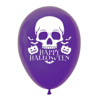 Воздушный шар латексный 12" &laquo;Страшилки, 50 шт., МИКС