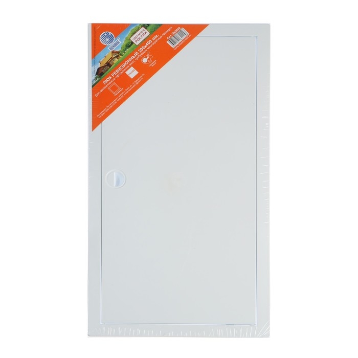 Люк ревизионный "КосмоВент" ЛК2040, 200 х 400 мм, пластик